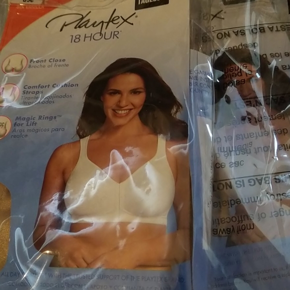 18hr front close tagless Wire-Free Bra E525 choose - Picture 1 of 2